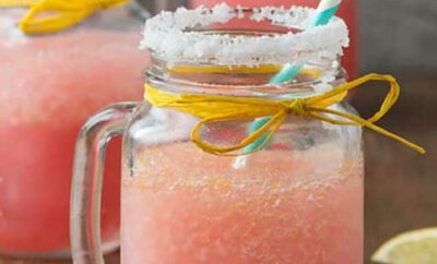 Pink Lemonade Margarita (sans Tequila)